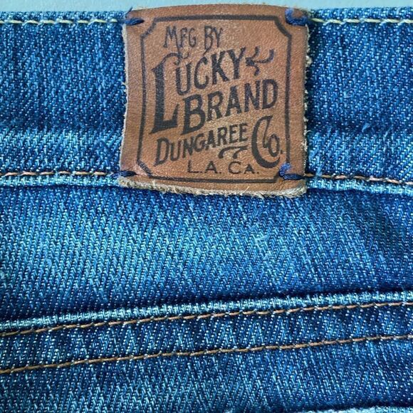 LUCKY Brand Dark Washed Flare Jeans Size 8/29 - Picture 7 of 10